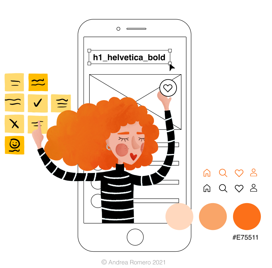 ilustración UI/UI